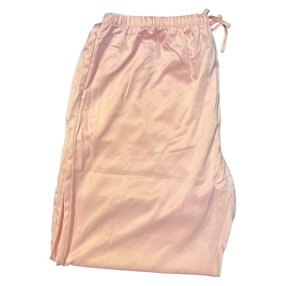 Frederick’s of Hollywood baby pink satin pajama set size 2x and 3x NWT - Picture 7 of 10